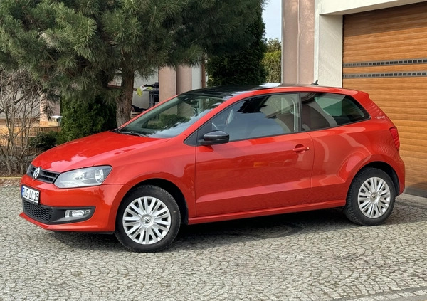 Volkswagen Polo cena 18500 przebieg: 173100, rok produkcji 2010 z Bolesławiec małe 596